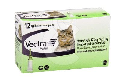 vectra felis chat 12 pipettes|VECTRA FELIS, pipettes traitement et prévention des .